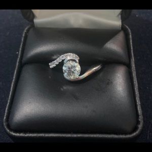 1.32CT White Moissanite Diamond Ring
